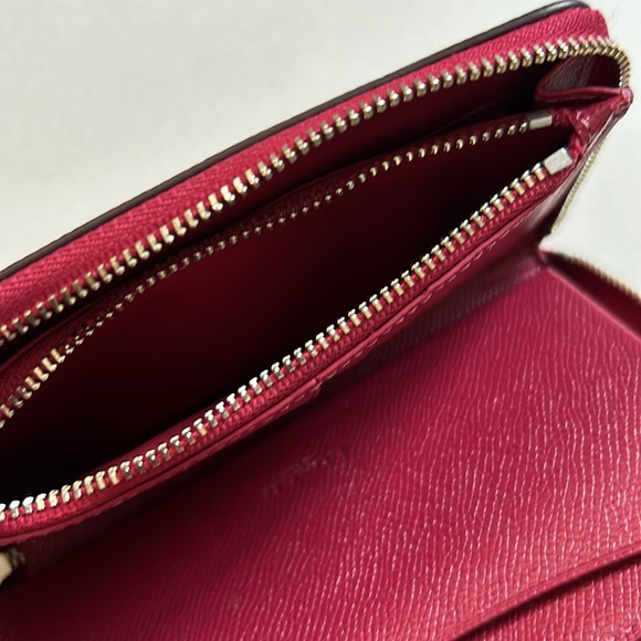 Pink Coach Wallet Wristlet - Picture 8 of 12